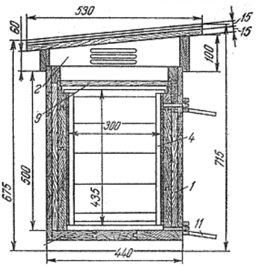 Улей Лежак – изготовление своими руками